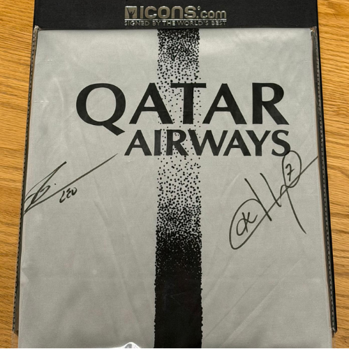 חולצת פריז סן ז'רמן חתומה - מסי + אמבפה