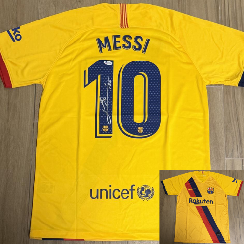 חולצה חתומה מסי - ברצלונה (2019-20)