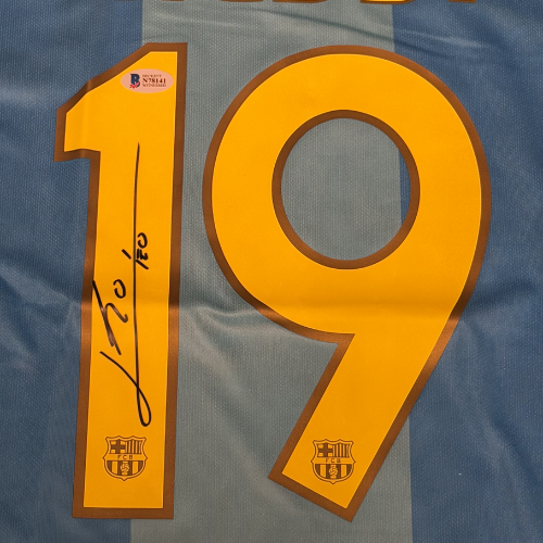 חולצה חתומה מסי - ברצלונה (2007-08)