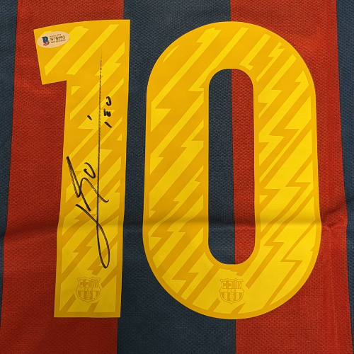 חולצה חתומה מסי - ברצלונה (2010-11)