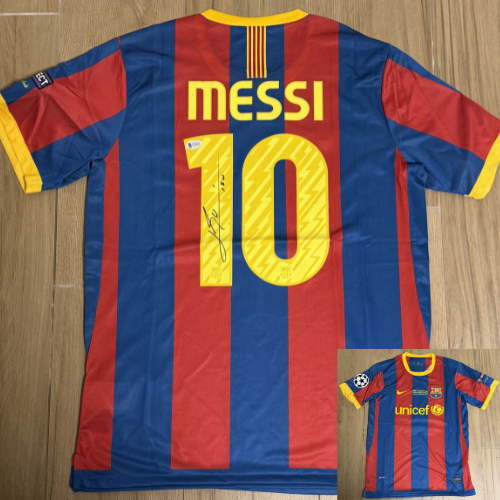 חולצה חתומה מסי - ברצלונה (2010-11)