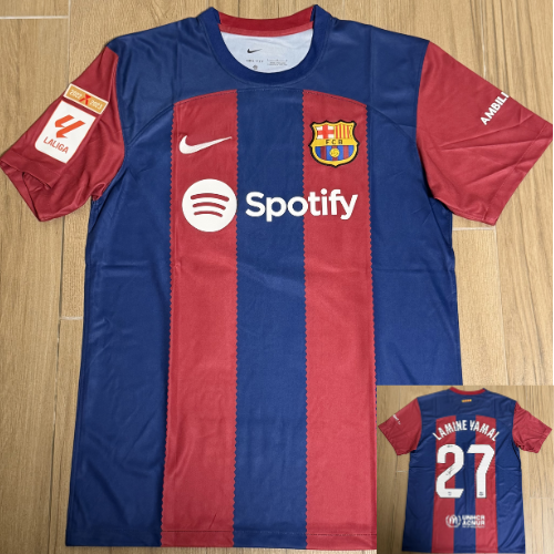 חולצה חתומה לאמין יאמל - ברצלונה (2022-23)